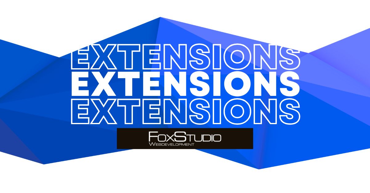 FoxStudio Web Development Extensions Website